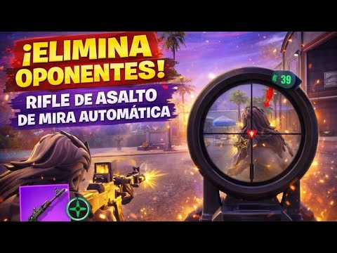 Fortnite Elimina oponentes con un rifle de asalto de mira Automatica