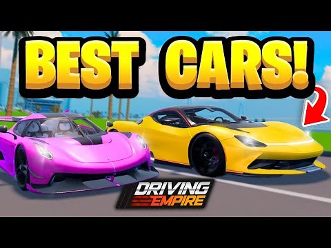 The BEST Cars In Driving Empire 2026!