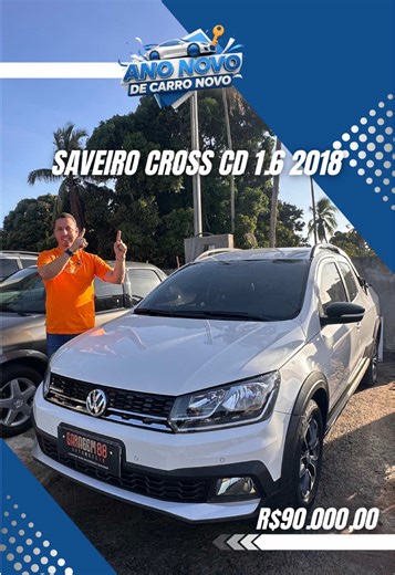 Saveiro Cross CD 1.6 2018 por R$90.000,00 em nossa campanha Ano novo de carro novo. Com benefícios exclusivos: ✅ 1ª parcela em até 90 dias; ✅ Emplacamento grátis; ✅ 1 mês de proteção veicular pela G88. Fale com o time agora 👇🏼 📲 (82) 98224-9293 — Tia Gigante @tiagigante_g88 📲 (82) 99110-9990 — Lívia Vitória @livia_vitoriiia 📲 (82) 99119-1771 — Lidiane Lima @lidiane_lima16 👉🏻 A sua procura acaba aqui, vem que estamos te esperando. 📍 Garagem88 Automóveis AL-110, Canafístula, Arapiraca/AL ⚠