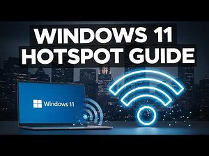 How To Set Up And Use Hotspot On Windows 11 Hotspot Setup Guide