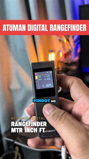 ATUMAN RANGEFINDER 40 METERS DISTANCE DIGITAL LASER MEASUREMENT #digitalmeasuring #rangefinder #atuman #architecturetools #measuringdevice
