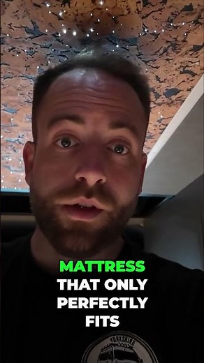 Van Life Hack: Custom Memory Foam Mattress for Ultimate Comfort!
