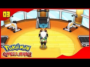 Pokemon OmegaRuby Walkthrough Part 3: Dewford Town & Gym Leader Brawly (SPEED UP!)