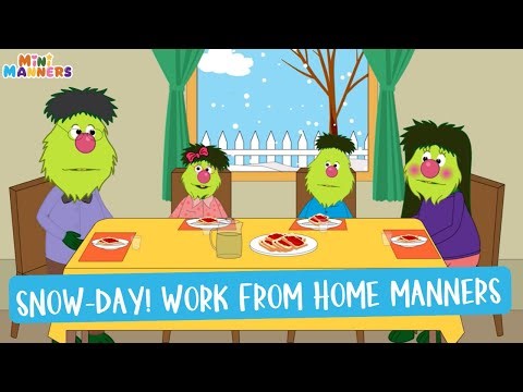 Teaching Manners When Parents Work From Home ❄️ Managing Inside Voices, Waiting & Big Feelings