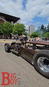Check out this epic rat rod at Back to the 50's show. MSRA Back to the 50's Weekend | Big Boy Carz