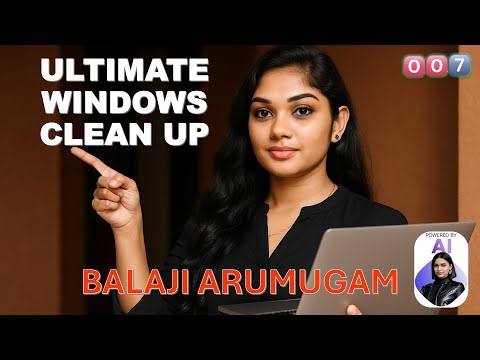 Ultimate Windows Clean Up Script - Powered By AI