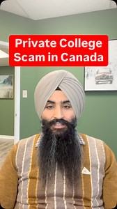 11K views · 407 reactions | Beware of private college scams in Canada #canada #desi #punjab #india #haryana #immigration #brampton #visa #student #viralreelsvideo #couple #fyi #love | Jaskaran Singh Dhillon | Facebook