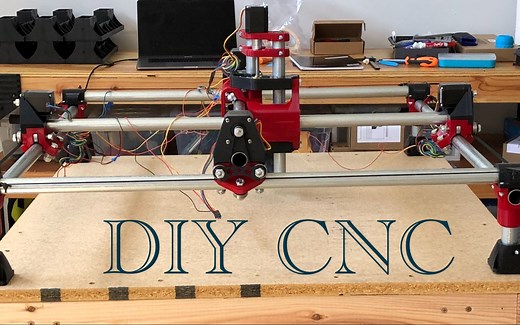 自制CNC | 3D打印 CNC （MPCNC)