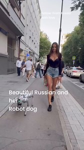 11K views · 817 reactions | Beautiful Russian and her Robot dog | From Russia with Love | Facebook
