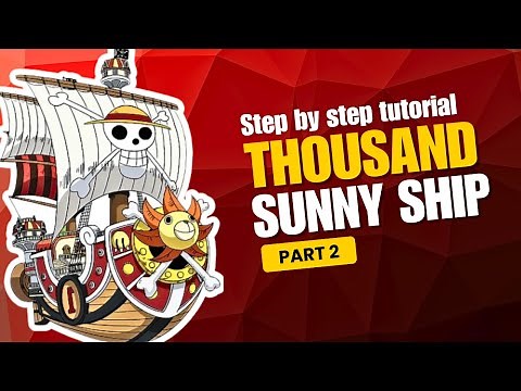 Part 2: Recreate the Thousand Sunny Ship in Minecraft | Step-by-Step Tutorial (2025)