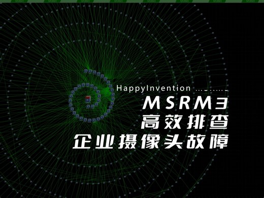 MSRM3高效排查企业摄像头故障