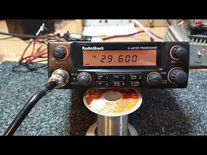 Realistic HTX10 10m Transceiver, what a surprise performer in such a small box 😁😁😁