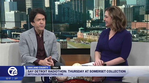 Live guest: Mitch Albom on Say Detroit Radiothon 2025