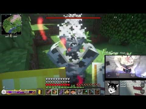 watch a femboy play a fantasy minecraft mod pack, or what he calls minecraft magika! (thighs include