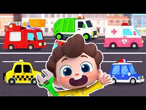 みんなでつくろう！はたらくくるま | イエス！ネオ | 赤ちゃんが喜ぶ歌 | 童謡 | アニメ | 動画 | ベビーバス| BabyBus