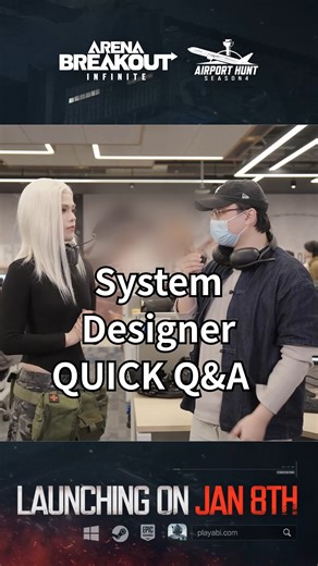 He makes the features. Sometimes. A quick dev Q&A with our System Designer - So... this is the system guy. #ArenaBreakoutPC #ArenaBreakoutInfinite #ABIS4 | Arena Breakout: Infinite