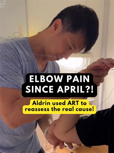 Elbow pain since April?! You rested. It still hurts. Aldrin uses ART® to see what’s not working well, so recovery isn’t guesswork. Book your session now! WhatsApp 65 8892 1542 or link in bio. #activereleasetechnique #aldrinho #ziklagfitness #painrelief #chronicpain #elbowpain #sgtiktok #singapore #sg