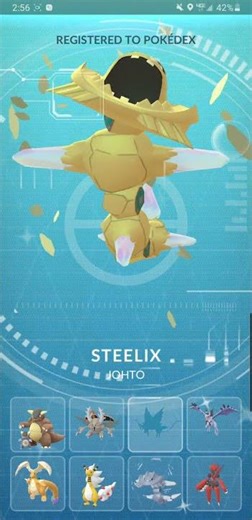 Shiny Mega Steelix Evolution