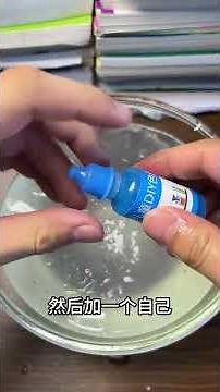 Challenge: Create 100 bubbles #Original #Slime #Slime #MakingTutorial #StressRelief