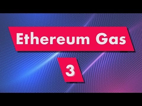 Ethereum Gas: Ether Units (Wei, Gwei....)