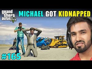 MICHAEL GOT KIDNAPPED BY TOMMY VERCETTI | GTA 5 GAMEPLAY #165