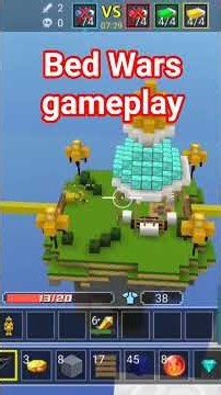 bed Wars gameplay: tiro ao yellow #bedwars