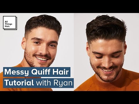 Men's Messy Quiff | How To Tutorial