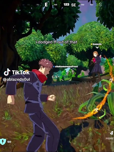 Jujutsu Kaisen x Fortnite Gameplay: Epic Jubi Slide Saved Me!