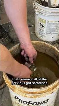 Etching a pattern-welded chef knife