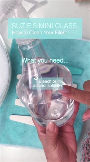 How to Clean & Disinfect Your Nail Files | Nail Care Education