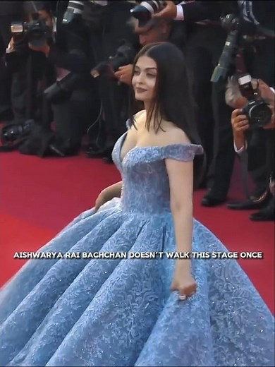 Aishwarya Rai’s L’Oréal runway evolution #fashion #runway #lorealparis