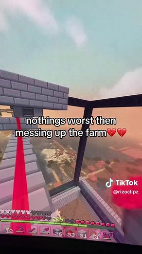 I built a bit too high😔. #fyp #minecraft #minecraftdupe #dupe #netherite #tutorial #2weekminecraftphase #minecraftmemes #minecraftbuilding #xpfarm #minecraftxpfarm