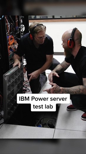 Inside IBM's Test Lab: Unleashing Power Servers