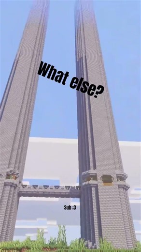 towers #minecraft #minecraftshorts