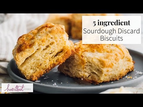 5 Ingredient Sourdough Discard Biscuits