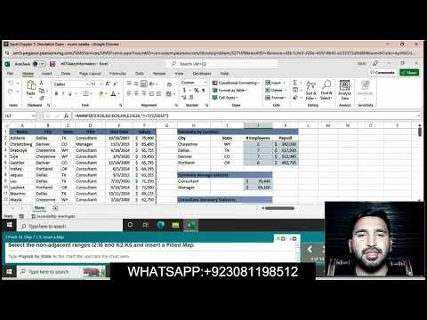 Excel Chapter 7 Simulation Exam | Excel Chapter 7 Simulation Exam | Chapter 7 Simulation Exam