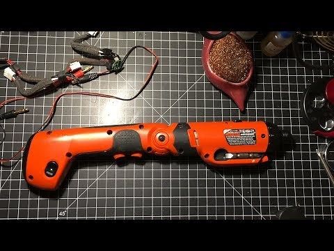 DIY Black & Decker Pivot Plus "PD600" Hack 18650 upgrade Ni-cd to Li-ion Conversion