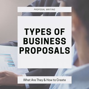 5 Types of Business Proposals