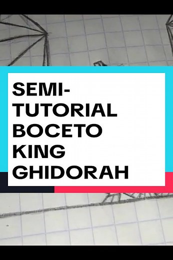 Cómo Dibujar a King Ghidorah: Semi-Tutorial