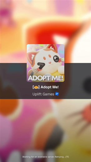 casually waiting for adopt me to load while silently crashing out😊 #fypシ #roblox #adoptme