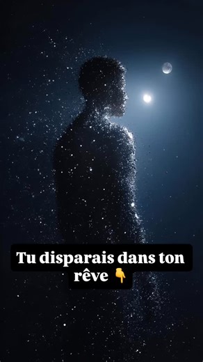Disparaître en rêve symbolise souvent une perte d’identité… ou une renaissance. Ton cerveau détruit l’ancienne version pour laisser place à une autre. Ce rêve apparaît énormément pendant les grandes évolutions personnelles. Peut-être es-tu en train de devenir quelqu’un d’autre. Le sens-tu ? 👇 #renaissance #identite | Dreamy - Interpréteur de rêves / Application mobile
