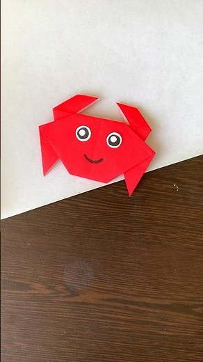 Easy origami paper craft project for 5 year old kids