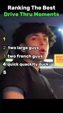 Ranking The Best Drive Thru Moments