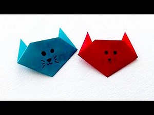 How to Make Paper Cat | Paper Crafts and Arts for Kids