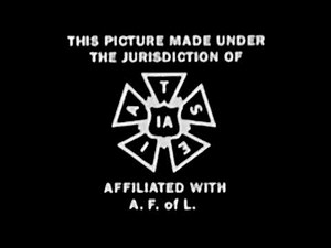 IATSE Logo 1950s Version in the 1952 Variant My Style