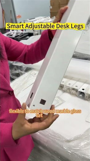 Ditch slouching & back pain! Our smart height-adjustable desk leg stand is a game-changer for home o