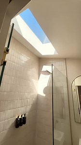 3.5K views · 20 reactions | I'll just be here daydreaming about this bathroom  @the.ambers.portstephens have used a combination of our Noosa Gloss Zellige Taupe Tile on the walls, and our Kirribilli Travertine Look Beige Matte Tile on the floor to bring this gorgeous space to life ✨ Presented by @threebirdsrenovations | TileCloud | Facebook