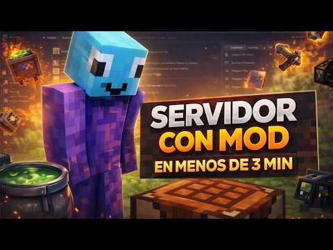 CÓMO HACER UN SERVIDOR MINECRAFT CON MODS