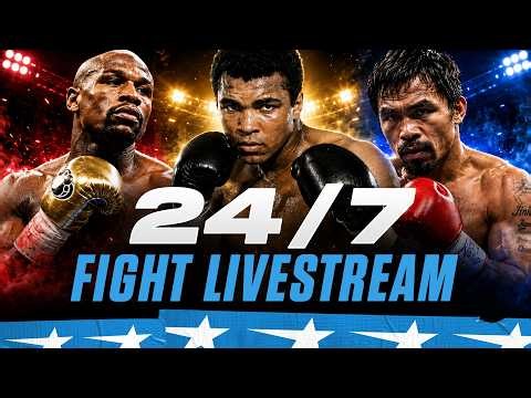 🔴 24/7 LIVESTREAM: The GREATEST Fights In History 🔴