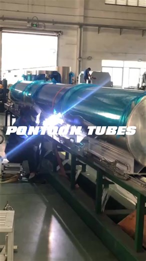 New Replacement Aluminum Pontoon Tube Float Logs for Pontoon Work Boat Decking